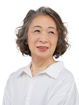 えがお美容室&nbsp;【えがお美容室】50・60代の方に♪小洒落ウェーブボブ