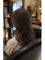 ヘアーサロン カミヤ(hair salon kamiya)&nbsp;ナチュラル／ミディアム/ゆる巻き