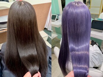 マティーナ ヘアー 池袋(Matina hair)の写真/ブリーチ毛でも施術OK!湿気に負けない憧れのストレートヘアへ♪【池袋駅/池袋駅東口/東池袋駅】