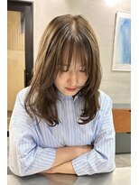 ニール 名古屋 伏見 丸の内(NEELU)&nbsp;【RIE】ワンカラーで作るレイヤーベージュ