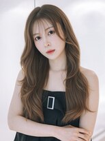 オモチャ 銀座(OMOCHA)&nbsp;韓国レイヤーカット/くびれロンググレージュ