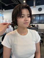 ドッグスター(dog star) ボブパーマニュアンスパーマくせ毛風パーマ登戸向ヶ丘遊園