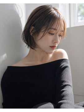 ファムバイアヴァンス(Femme by AVANCE.) 顔まわりが可愛いコンパクトボブ