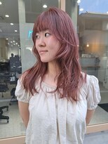 ナウアズ(now as.)&nbsp;ダブルカラーで透明感ピンクベージュ