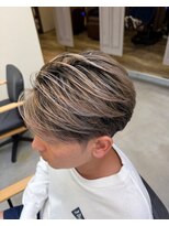 ヘアーポケット リタ(HAIR POCKET ritta)&nbsp;《城下》メンズハイライトバレイヤージュ9.29