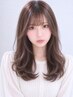 "くせ毛がナチュラルカールに" ストレート＋デジパ＋カット＋トリートメント