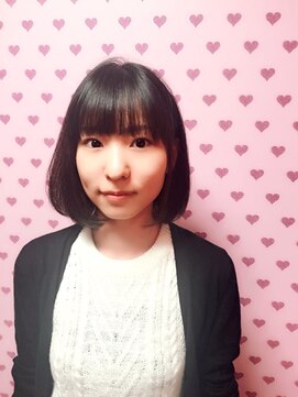 ヘアアンドメイク エトワール 古淵店(hair&make etoile) キレイめ前下がりボブ