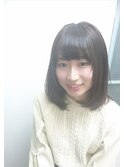 小顔ミディボブ☆