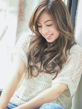 ヘアーループレル(Hair ruup Rell design works) リゾートガーリー風大人のリラクシースタイル