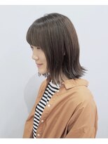 エイム ヘアメイク 横川店(eim HAIR MAKE) eim で叶える♪ベージュが可愛い☆切りっぱミディ