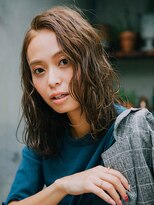 エクファ ヘア リゾート 大津 瀬田店(ex-fa hair resort)&nbsp;【瀬田◆エクファヘアリゾート】ウェット×ベージュカラー