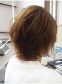 【見附・今町】ウルフ 無造作パーマ