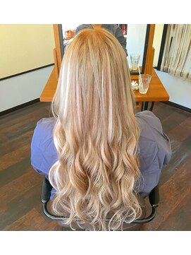 リピュア(Re:PURe) **ホワイト系アッシュベージュシールエクステ**