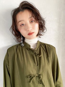 ベルビアンカ(Belle BIANCA) Belle BIANCA アッシュブラウン　ナチュラルパーマ　by Yukiho