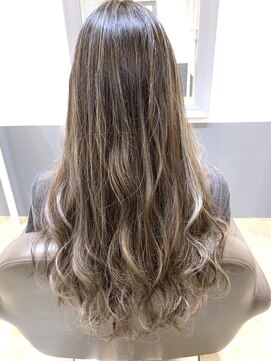 ラポール(Rapport) バレイヤージュグラデーション×グレージュ