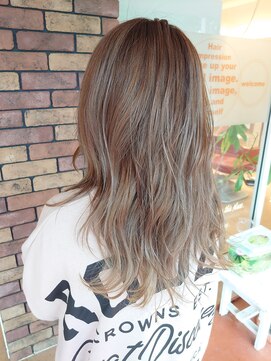 ヘアー ブランシェ 竹城台店(HAIR Branche) バレイヤージュカラー
