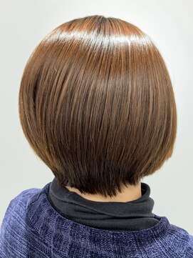 マーク 蕨西口(Marc) ショートの髪質改善ストレート