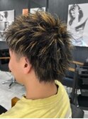 メッシュキャップハイライト×ジェットソフトモヒカン