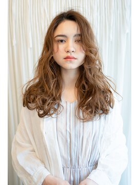 マグノリア オモテサンドウ(MAGNOLiA Omotesando) 大人かわいいぬけ感ウェーブカール！強弱MIXスパイラルパーマ