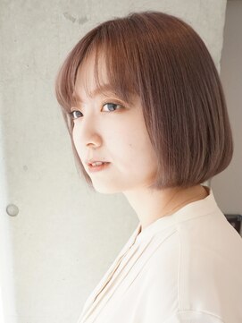 マイロ(mailo) ハイトーン×カシスグレージュ×ボブ