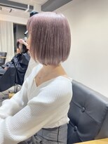 ツキ 横浜店(tuki)&nbsp;インナーカラーイヤリングカラーブリーチ髪質改善トリートメント