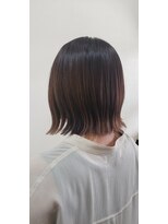 キキヘアメイク(kiki hair make)&nbsp;無造作外はねボブ×ノンアルカリ縮毛矯正