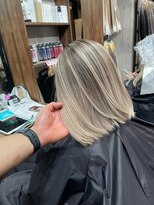 ラフ(LAFF)&nbsp;#黒髪#ボブルフ#ネビージュ#小顔#ワンレン