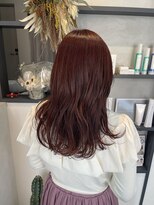 シエン(CIEN) レッド/ロング/艶髪/暖色/髪質改善