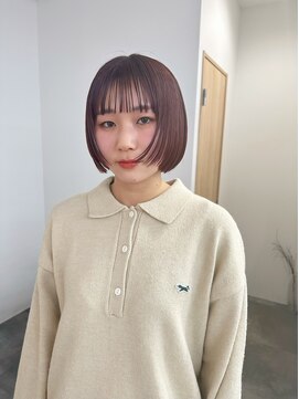 ディッシィ 立川(D'ICI) 前上がりボブ