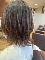 グロース 一宮北店(growth) 伸ばしがけミディアムヘアー