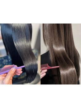 【広がり・うねりに】髪質改善で理想が叶う♪#酸性ストレート#スピエラ#サイエンスアクア#前髪ストレート