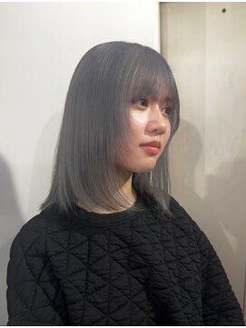 サロン ド ビカ(Salon de bika) 卒業ヘア！２０代３０代おすすめラベンダーアッシュグレー