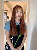 似合わせカット× ハイライトカラー デザインカラー