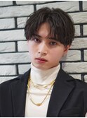 韓国センターパートコンマバングダウンパーマニュアンスパーマ