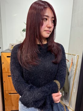 ボレロ(BOLERO) レイヤーカット/レッドカラー