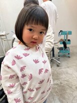ロミー 本厚木(ROMMY.)&nbsp;【キッズカット】小顔似合わせカット☆大人可愛いショートボブ☆
