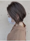 大人ボブ/マロンベージュ/グレージュカラー/20代30代40代