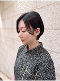 ショートボブ　京都美容室　進詩織