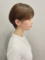 ノールート(No√)&nbsp;耳かけできるコンパクトショートヘア/グレージュ/大須/矢場町