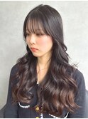 似合わせレイヤー◇波巻きロングレイヤーカット/東梅田