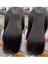 髪質改善専門店 アミーベルエクラ(AMI a BELLE Eclat)&nbsp;当店ではヘアオイルなしのお仕上がりを感じていただきます♪