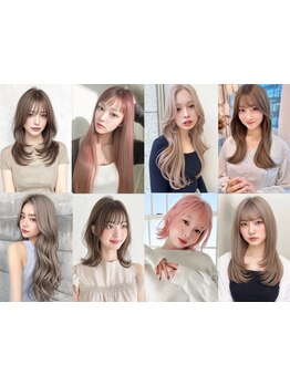 【岐阜駅】垢抜け×透明感カラー♪カミカリスマ受賞サロンが叶える似合わせ最旬デザインで褒められ髪に♪