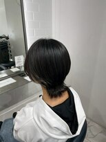 ヴァンカウンシル 一宮店(VAN COUNCIL)&nbsp;チラ見せインナーカラー×ウルフボブ/レイヤー