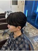 【MEN’S HAIR/サーフカール/刈り上げセンターパート/千葉】
