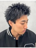MEN’S HAIR/波巻スパイラル/フェザーパーマ/西院眉毛CUT