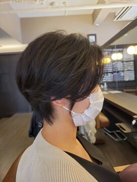 ショート/ショートボブ/大人ショート/ハンサムショート