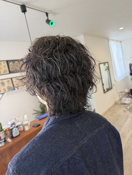 ミディアムパーマ