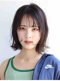 外ハネボブグレージュ
