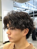 フィフスパーク(fifth PARK) 渋谷波巻きツイストスパイラル束感ルーズパーマメンズカット色気