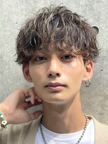 フィフスパーク(fifth PARK)&nbsp;渋谷シャドウパーマルーズパーマメンズマッシュウルフ